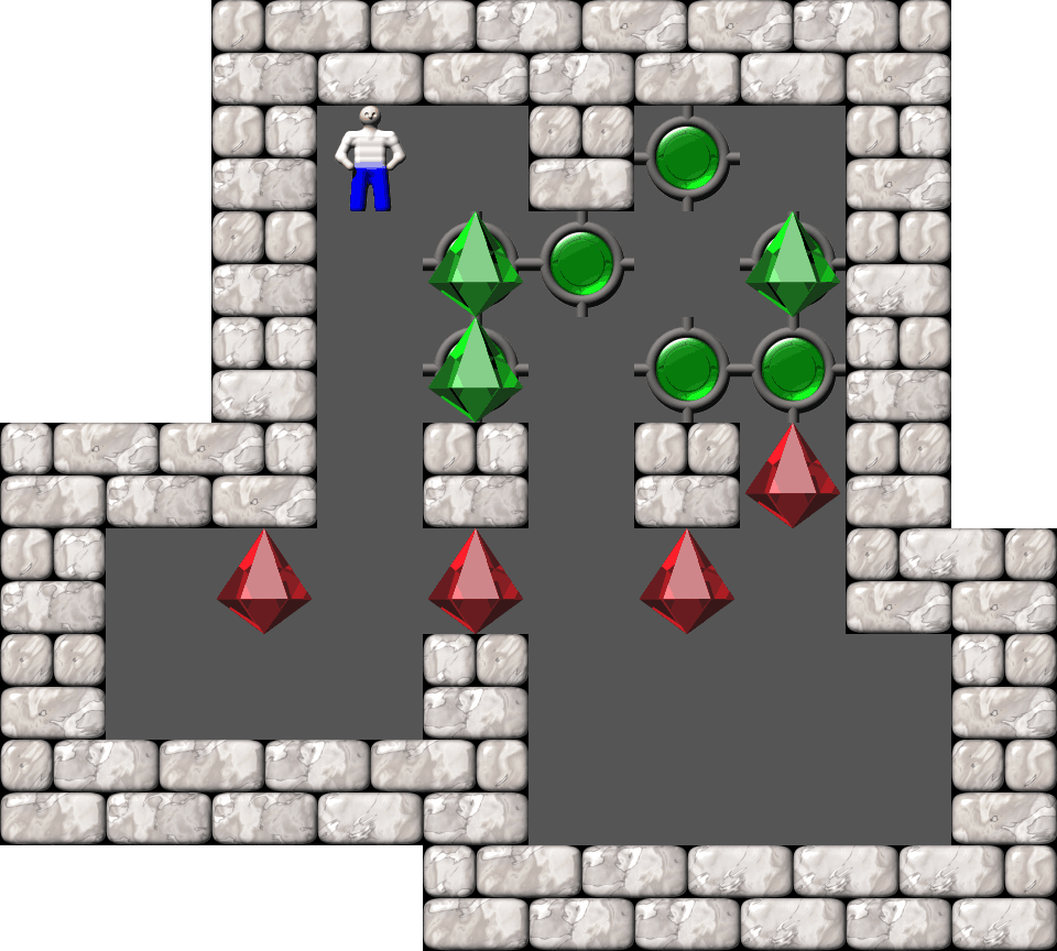 Sokoban Serg Belyaev 4 level 77